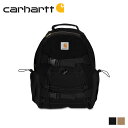 【クーポンで最大1000円OFF 5/7 10:59まで】 カーハート carhartt リュック バッグ バックパック メドレー メンズ レディース 大容量 24.8L MEDLEY BACKPACK ブラック ブラウン 黒 I030117