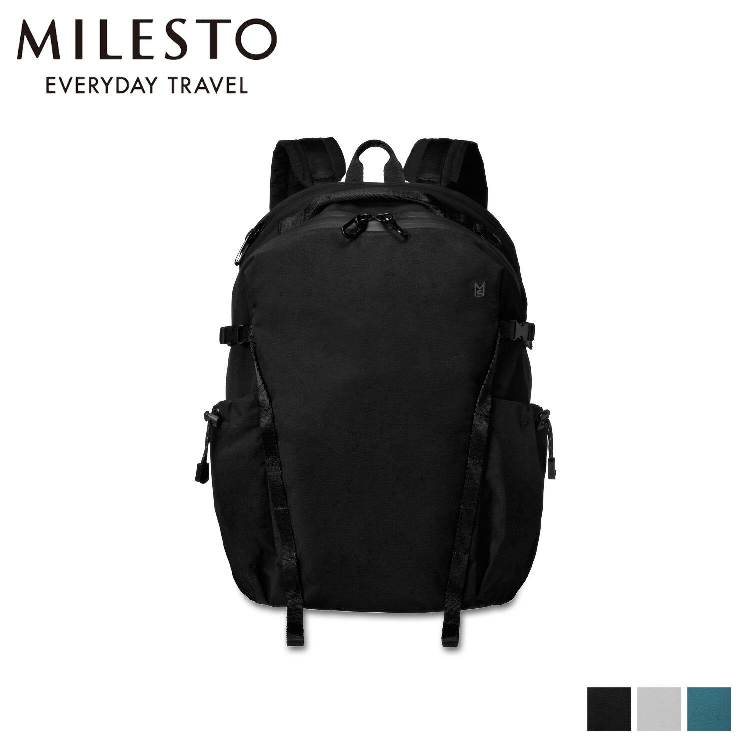 ミレスト MILESTO リュック バッグ バックパック サイド バックル メンズ レディース 撥水 SIDE BUCKLE..