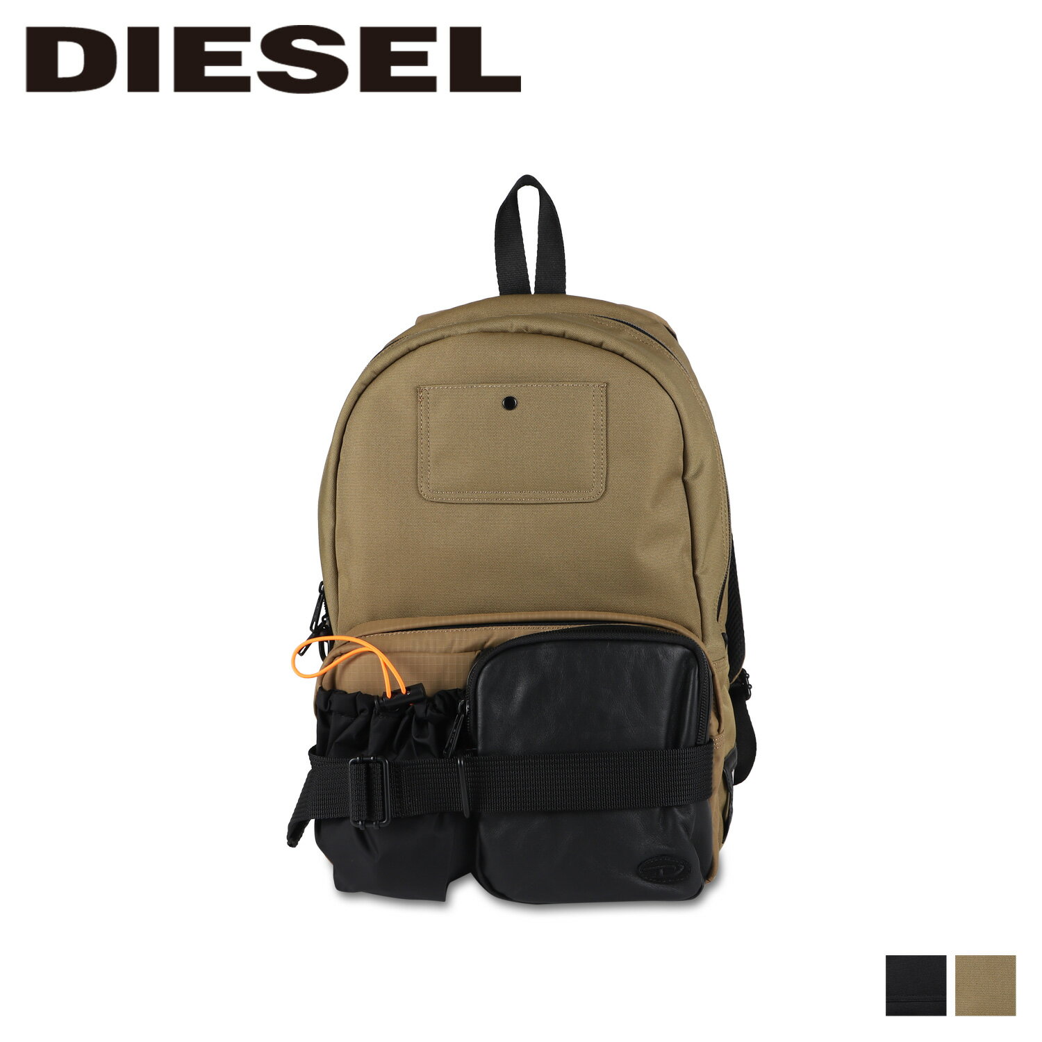 ディーゼル リュック メンズ ディーゼル DIESEL リュック バッグ バックパック メンズ レディース DSL UTILITY BACKPACK ブラック ブラウン 黒 X08930-P4638