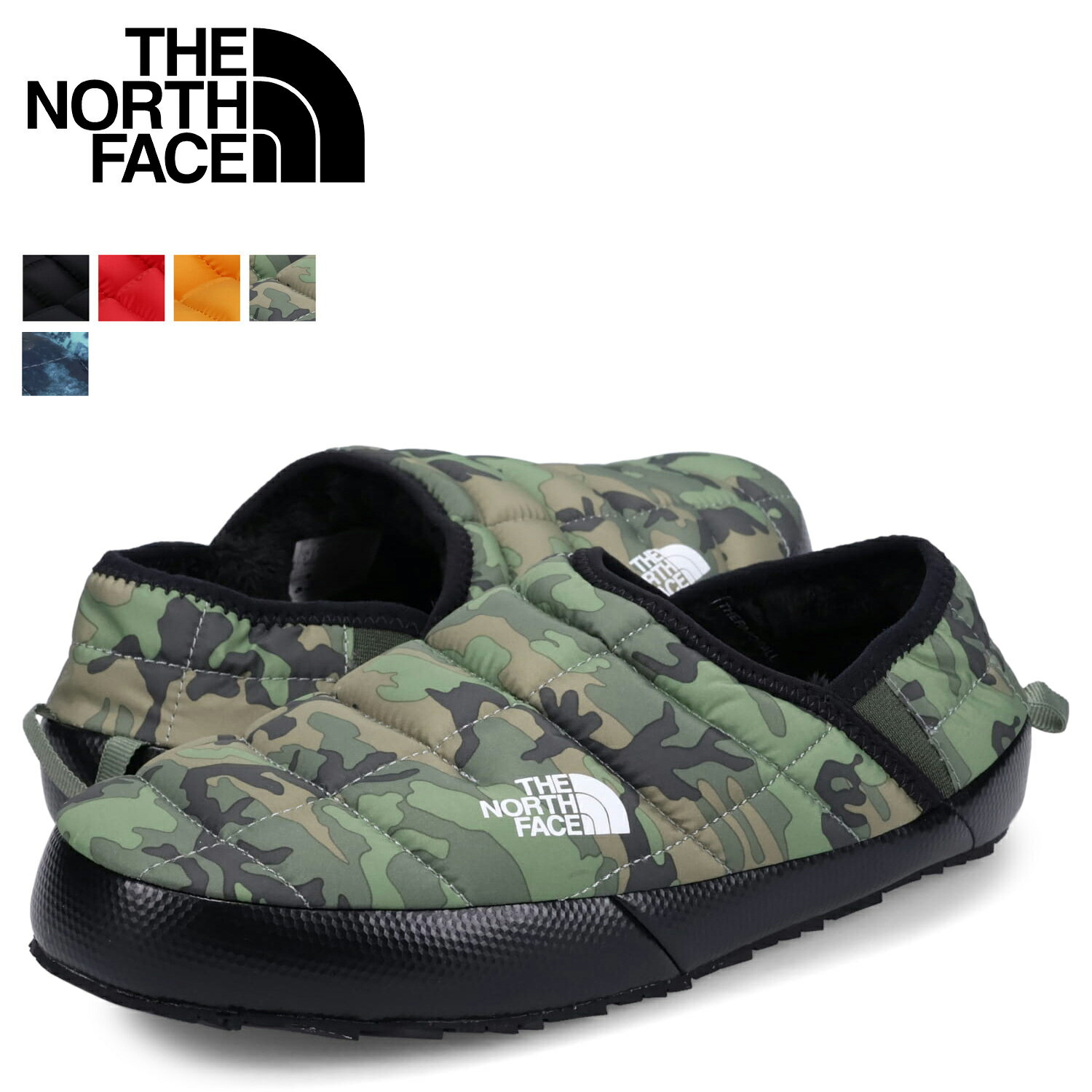 ノースフェイス THE NORTH FACE モックシューズ ルームシューズ スリッポン サーモボール トラクション ミュール 5 メンズ 耐水 THERMOBALL TRACTION MULE V NF0A3UZN