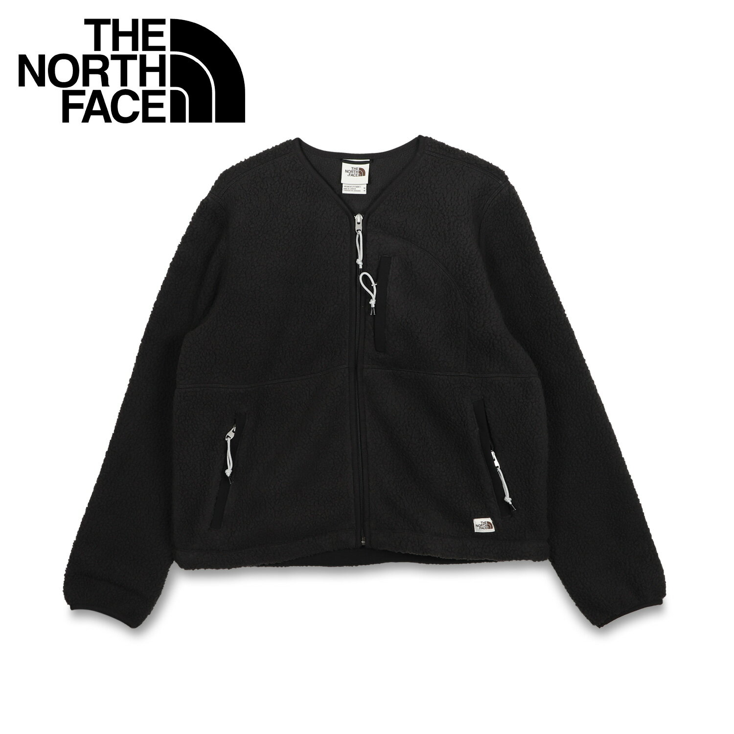 【クーポンで最大1000円OFF！5/16 10:59まで】 ノースフェイス THE NORTH FACE ボアジャケット フリース クラグモント ライナー アウター レディース CRAGMONT LINER JACKET ブラック 黒 NF0A7UJW