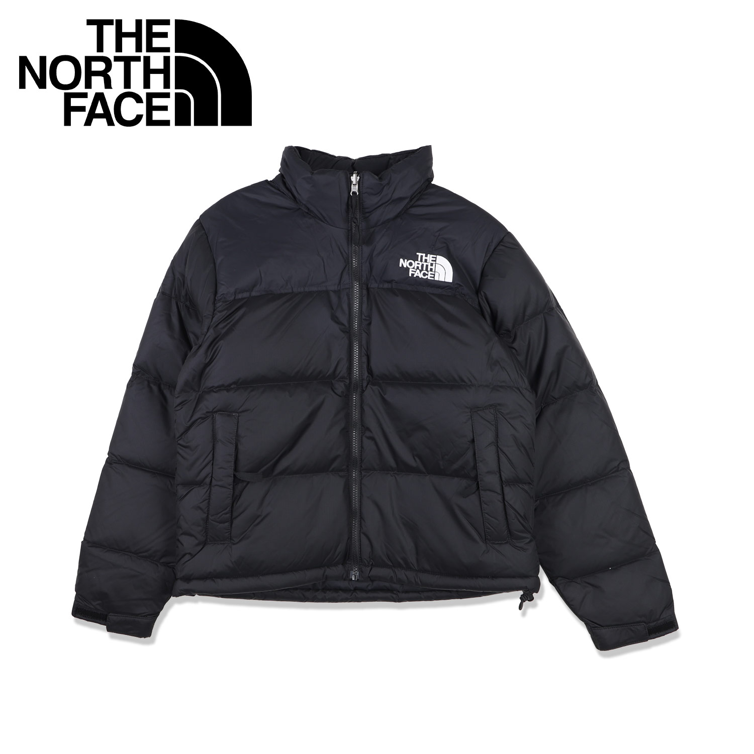 【 最大1000円OFFクーポン 】 ノースフェイス THE NORTH FACE ダウン ジャケット ヌプシ レトロ レディース 1996 RETRO NUPTSE JACKET ブラック 黒 NF0A3XEOLE4のサムネイル