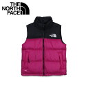 【クーポンで最大1000円OFF！5/1 10:59まで】 ノースフェイス THE NORTH FACE ダウン ベスト レトロ ヌプシ アウター レディース WOMENS 1996 RETRO NUPTSE VEST ピンク NF0A3XEP