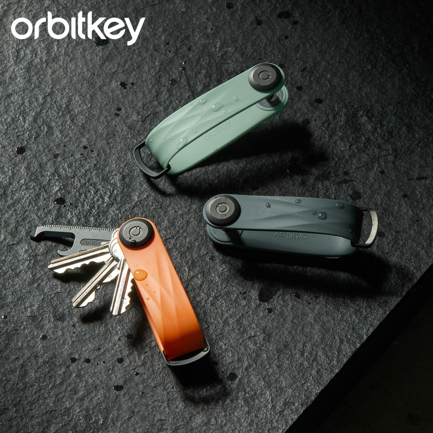 キーケース メンズ（5000円程度） 【クーポンで最大1000円OFF！5/16 10:59まで】 オービットキー Orbitkey キーオガナイザー 2.0 ベルトキーホルダー ベルトストラップ キーケース メンズ レディース KEY ORGANISER ブラック 黒 ACTO-2