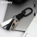 【クーポンで最大1000円OFF！5/16 10:59まで】 オービットキー Orbitkey キー クリップ v2 キーホルダー キーリング カラビナ KEY CLIP ブラック シルバー 黒 CLPL-2