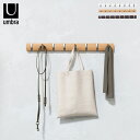 アンブラ umbra 壁掛けフック フリップフックロング 8 木製 FLIP HOOK LONG 8 ホワイト ベージュ ダーク ブラウン 白 83188586...