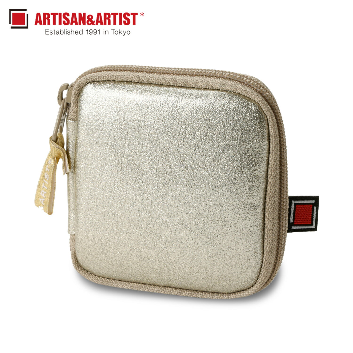アルティザン&アーティスト ARTISAN&ARTIST ポーチ ジュエリーポーチ 小物入れ ラスター レディース LUSTER ゴールド 3WP-LT735のサムネイル