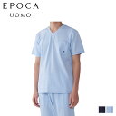  N[|ōő1000~OFF 5 7 10:59܂  G|J EH EPOCA UOMO TVc  Ci[Vc z[EFA [EFA Y VlbN V NECK SHIRT lCr[ u[ 0398-37