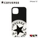 コンバース CONVERSE iPhone13 スマホケース メンズ レディース 携帯 アイフォン BIG CIRCLE LOGO PU LEATHER BACK CASE ホワイト 白 【メール便】