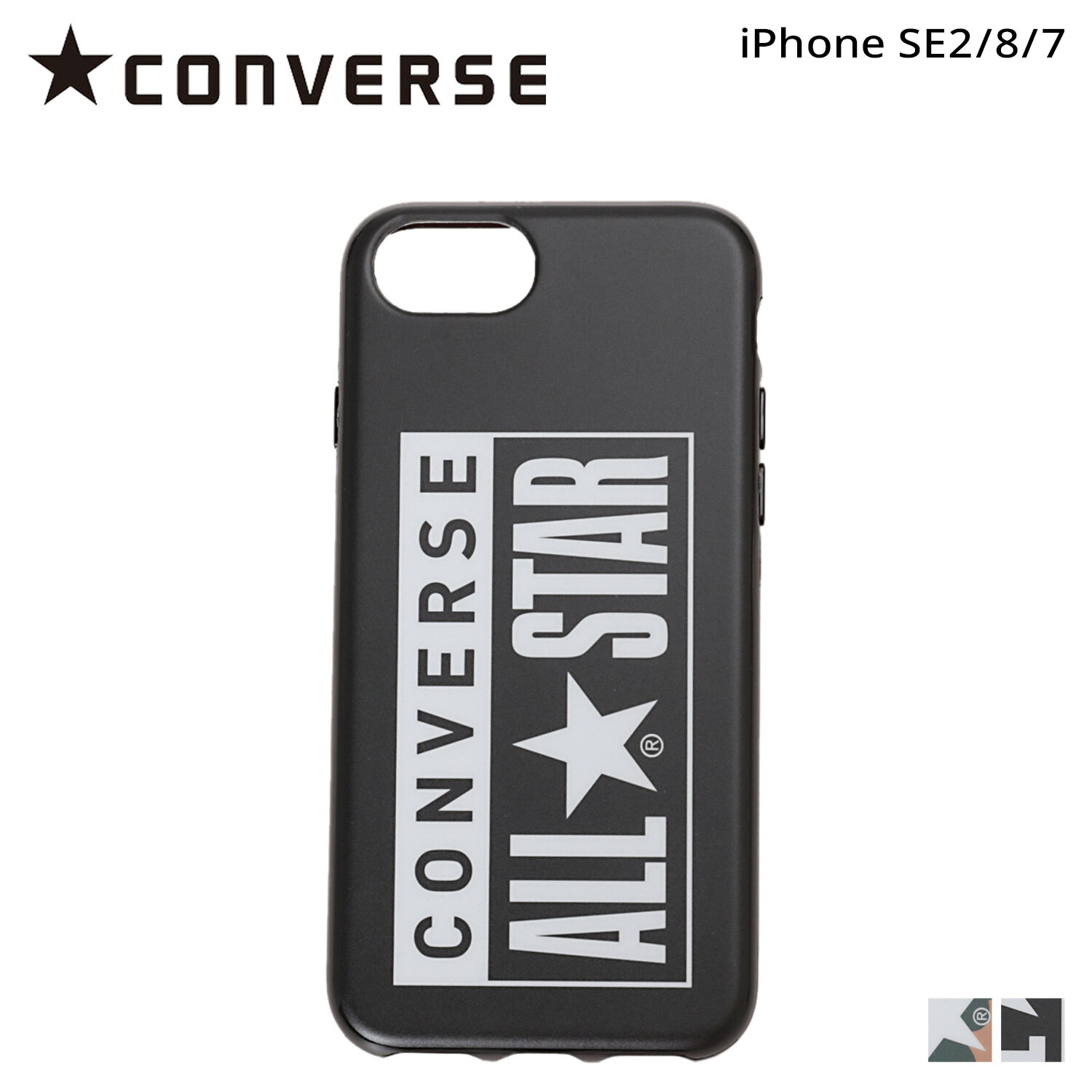 С CONVERSE iPhone SE2 8 7 ޥۥ  ǥ  ե HEEL PATCH LOG...
