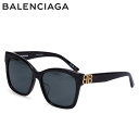 バレンシアガ BALENCIAGA サングラス メンズ レディース アジアンフィット UVカット SUNGLASSES ブラウン BB0102SA-002