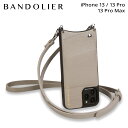 BANDOLIER バンドリヤー iPhone 13 13Pro iPhone 13 Pro Max スマホ ストラップ スマホショルダー ストラップ スマホケース 携帯 ショルダー アイフォン エマ グレージュ メンズ レディース EMMA GREIGE 10EMM
