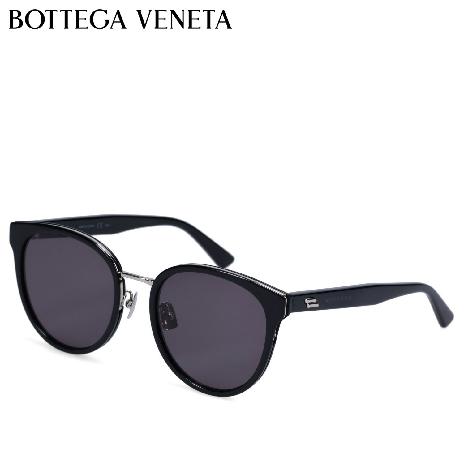 ボッテガヴェネタ BOTTEGA VENETA サングラス アイウェア メンズ レディース アジアンフィット UVカット SUNGLASSES ブラック 黒 BV1081SK-001 母の日