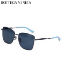 ボッテガヴェネタ BOTTEGA VENETA サングラス アイウェア メンズ レディース アジアンフィット UVカット スクエア SUNGLASSES ブラウン BV1237S-004