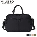 ミレスト MILESTO ダッフルバッグ ボストンバッグ ショルダー トロット メンズ レディース 25L 斜めがけ 軽量 撥水 防水 TROT ブラック グレ...