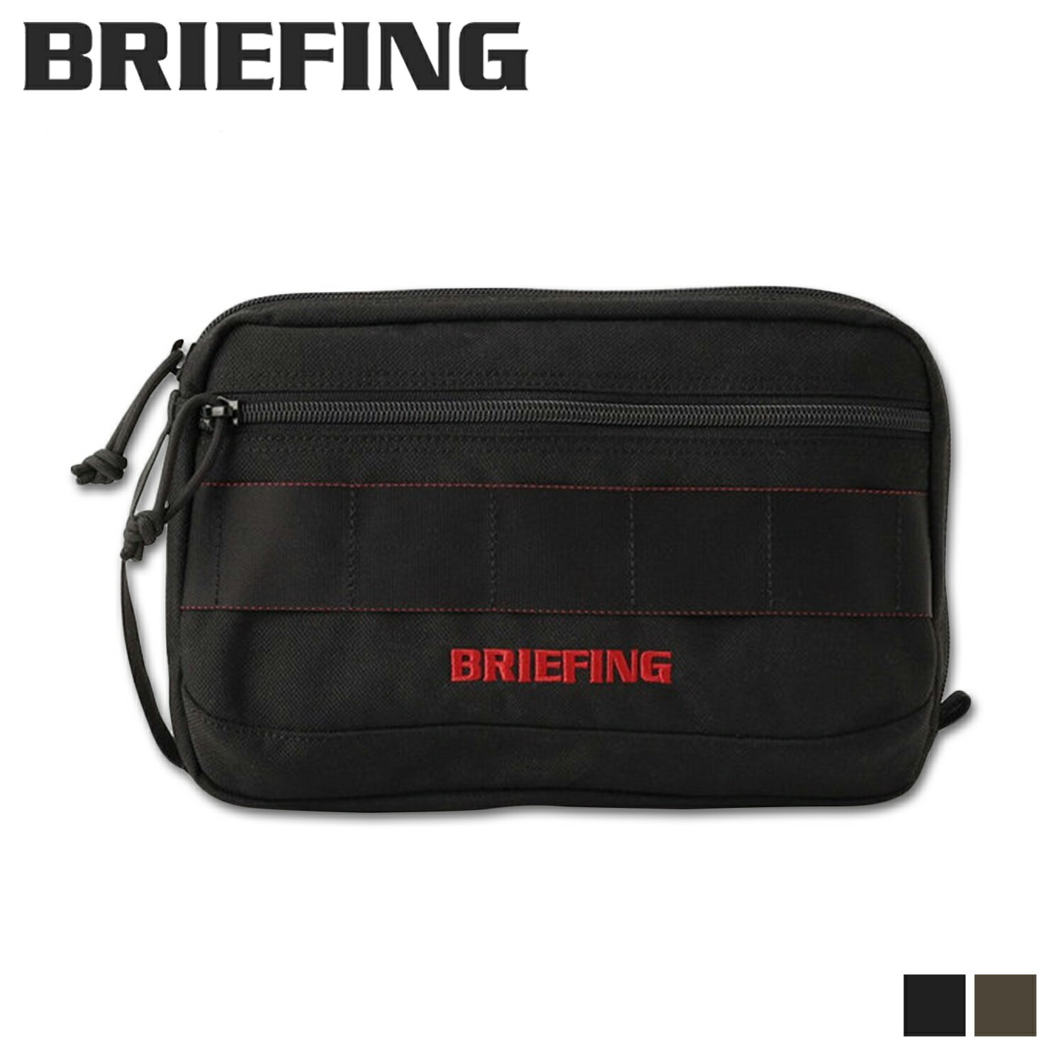 セカンドバッグ ブリーフィング ゴルフ BRIEFING GOLF バッグ クラッチバッグ セカンドバッグ メンズ レディース TURF CLUTCH TL ブラック カーキ 黒 BRG231E41