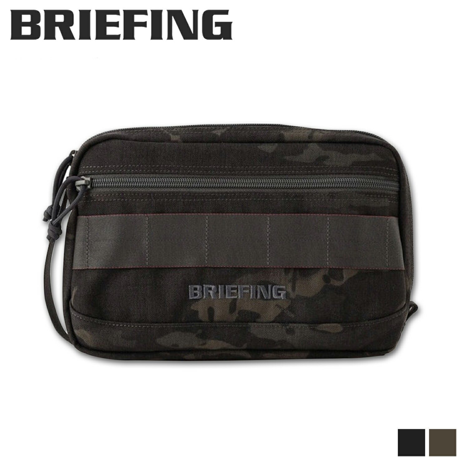 ブリーフィング ゴルフ BRIEFING GOLF バッグ クラッチバッグ セカンドバッグ メンズ レディース 撥水 TURF CLUTCH 1000D ネイビー マルチカモ BRG231E42