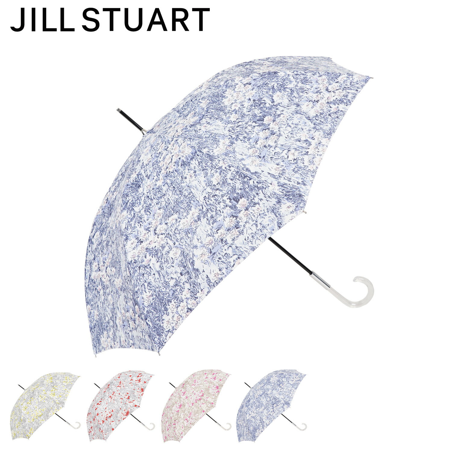 ジル スチュアート 傘 ジルスチュアート JILLSTUART 雨傘 長傘 レディース 60cm UMBRELLA グレー チャコール ベージュ ブルー 1JI11051 母の日