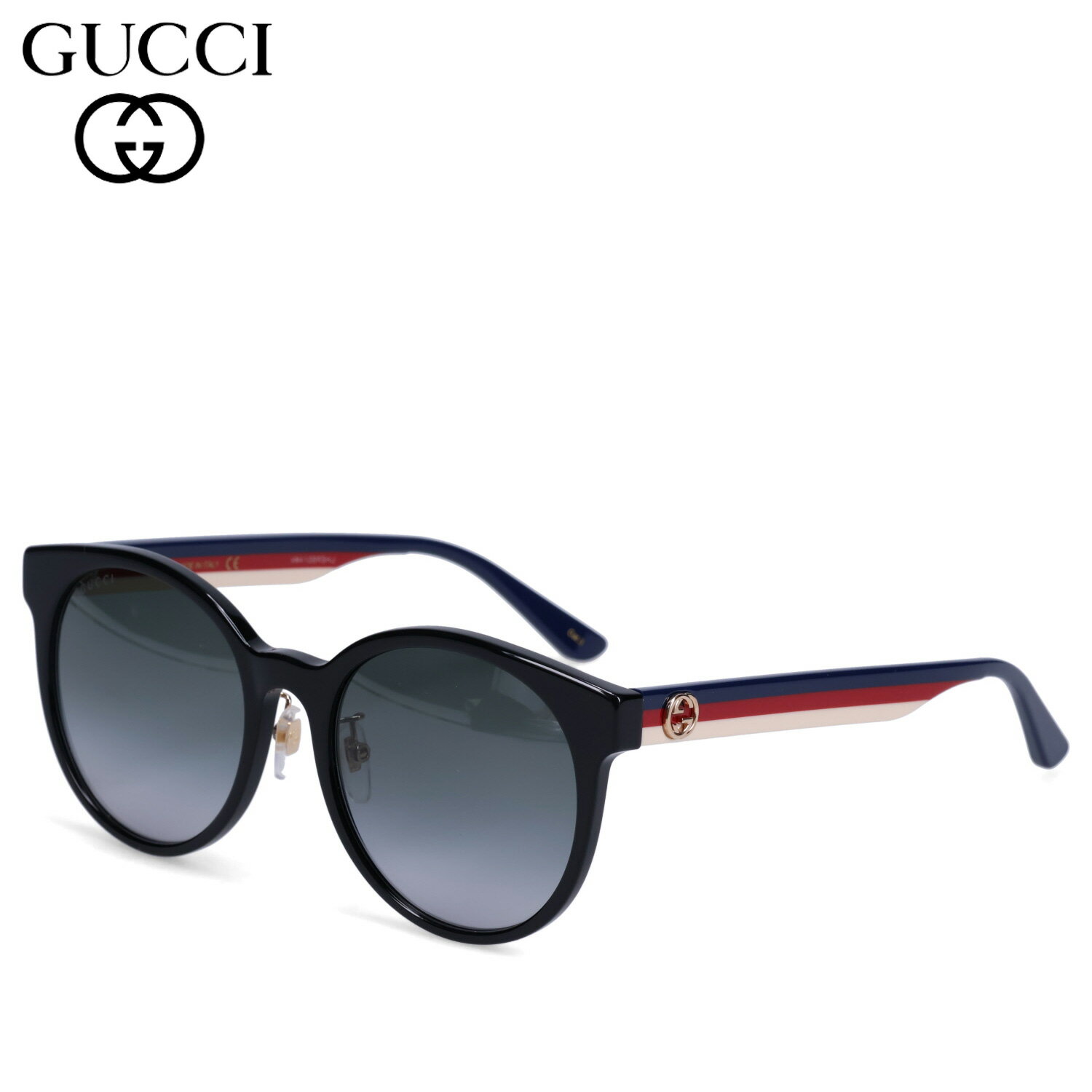 グッチ サングラス（レディース） グッチ GUCCI サングラス メンズ レディース アジアンフィット UVカット 紫外線対策 SUNGLASSES ブラック 黒 GG0416SK-001 母の日