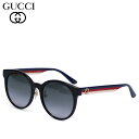 【クーポンで最大1000円OFF！5/7 10:59まで】 グッチ GUCCI サングラス メンズ レディース アジアンフィット UVカット 紫外線対策 SUNGLASSES ブラック 黒 GG0416SK-001 母の日