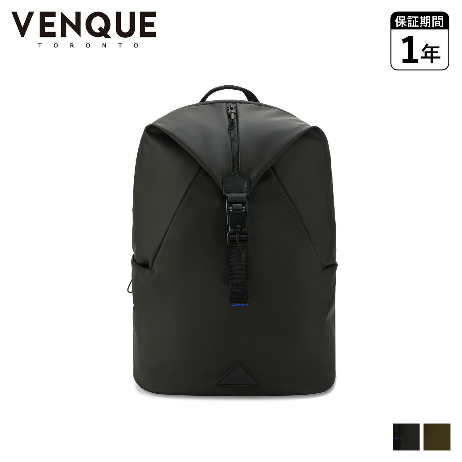 VENQUE ヴェンク リュック バッグ バックパック フラップ メンズ レディース 軽量 防水 HELIX BACKPACK ブラック グリーン 黒 NEL1001