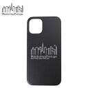マンハッタンポーテージ Manhattan Portage iPhone 12mini スマホケース 携帯 アイフォン カバー メンズ レディース HYBRID IML BACK CASE ブラック 黒 iP2054-MP04 【メール便】