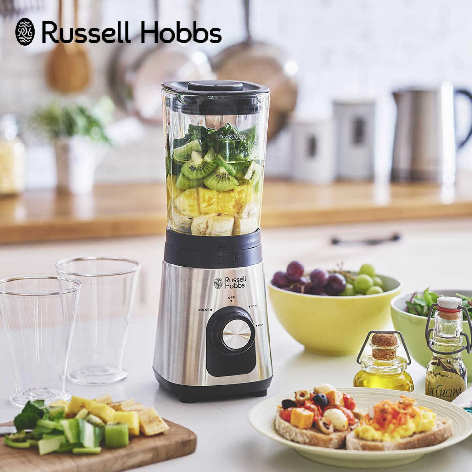 bZzuX Russell Hobbs u_[ ~LT[ t[hvZbT[ 600ml H Xӂ mxeBt x[VbNu_[ 2300JP