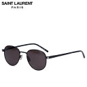 サンローラン パリ SAINT LAURENT PARIS サングラス メンズ レディース アジアンフィット UVカット 紫外線対策 SUNGLASSES ブラ...