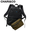 CHARI CO チャリアンドコー リュック バッグ バックパック ショルダーバッグ メンズ コラボ 大容量 20L 2WAY TBS NEWS DIG BACKPACK ブラック 黒