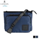 ランバン オン ブルー サコッシュ メンズ ランバンオンブルー LANVIN en Bleu バッグ ショルダーバッグ サコッシュ ショート メンズ レディース 斜めがけ SHORT ブラック ネイビー 黒 541101