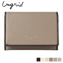 【クーポンで最大1000円OFF！5/1 10:59まで】 アングリッド Ungrid カードケース 名刺入れ レディース スリム MICROFIBER PIPING CARD CASE ブラック アイボリー ライトグレー グレージュ オリーブ ライト ピンク 53030W