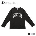 チャンピオン Champion Tシャツ 長袖 ロンT カットソー メンズ LONG SLEEVE T-SHIRT オフ ブラック ホワイト グレー 白 C3-...