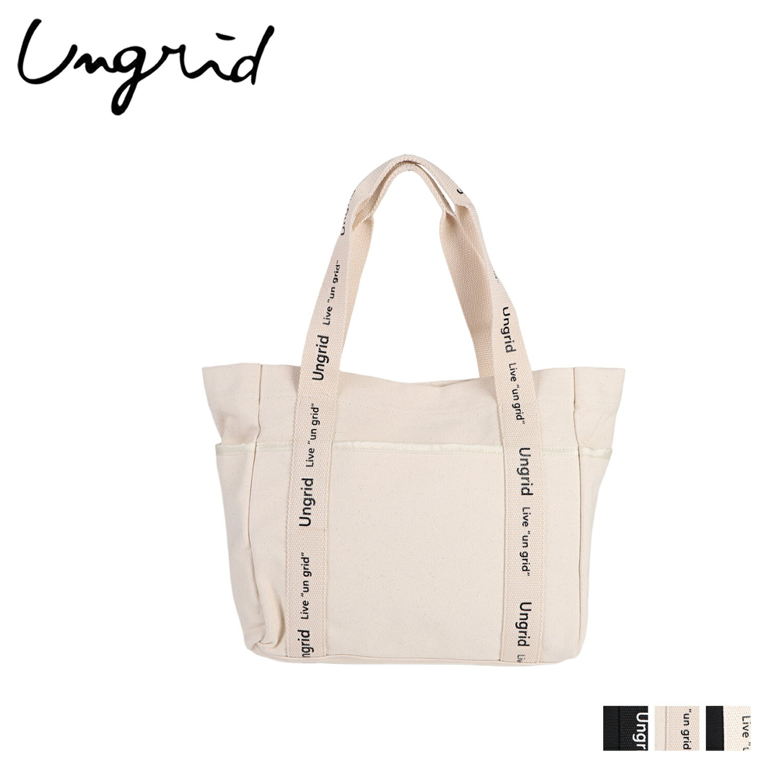 󥰥å Ungrid ȡȥХå ѥ ߥǥ ǥ A4б ơ MEDIUM TOTE BAG ֥å...