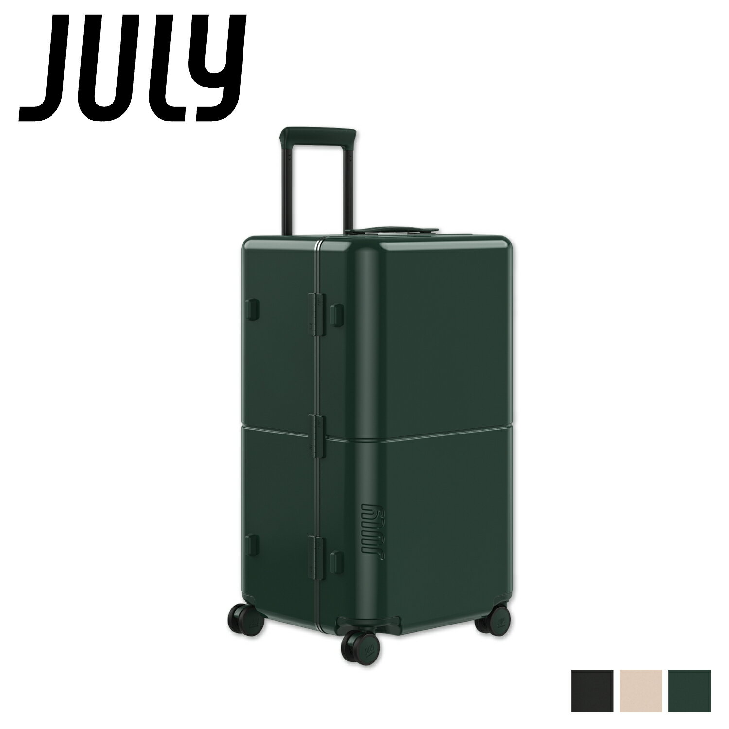 yN[|ōő1000~OFFI5/16 10:59܂Łz JULY WC L[P[X X[cP[X L[obO `FbNg gN Q[W Y fB[X 95L e CHECKED TRUNK (GROSS) LUGGAGE ubN x[W O[  TRK-CHK