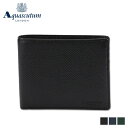 アクアスキュータム AQUASCUTUM 財布 二つ折り リバプール メンズ 本革 撥水 LIVERPOOL ブラック ネイビー グリーン 黒 AQ-92001...