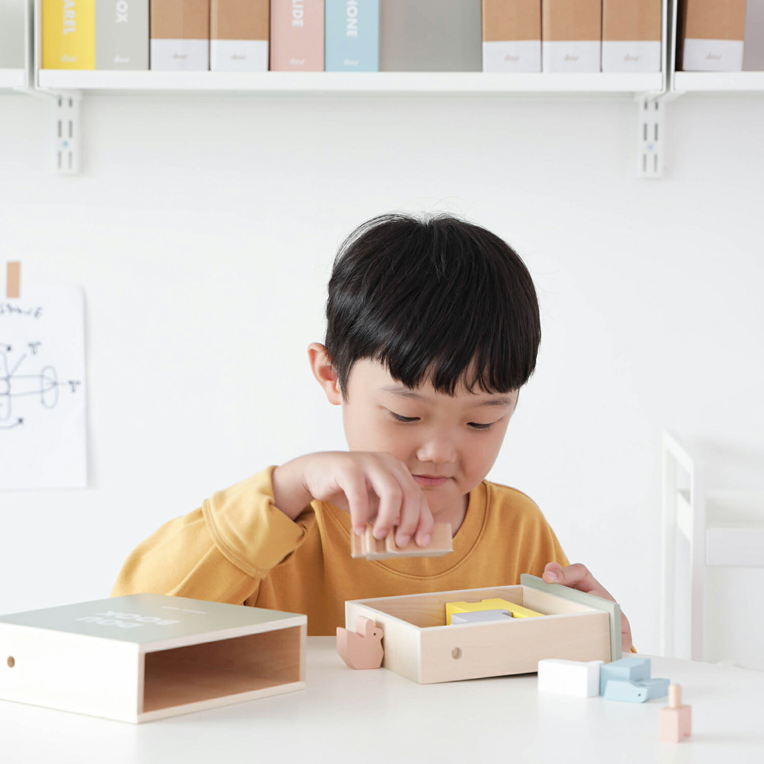 dou? ドウ 木のおもちゃ 知育玩具 学習 着せ替え ごっこ遊び 男の子 女の子 キッズ 子供 Dou book my apparel 012-E 2