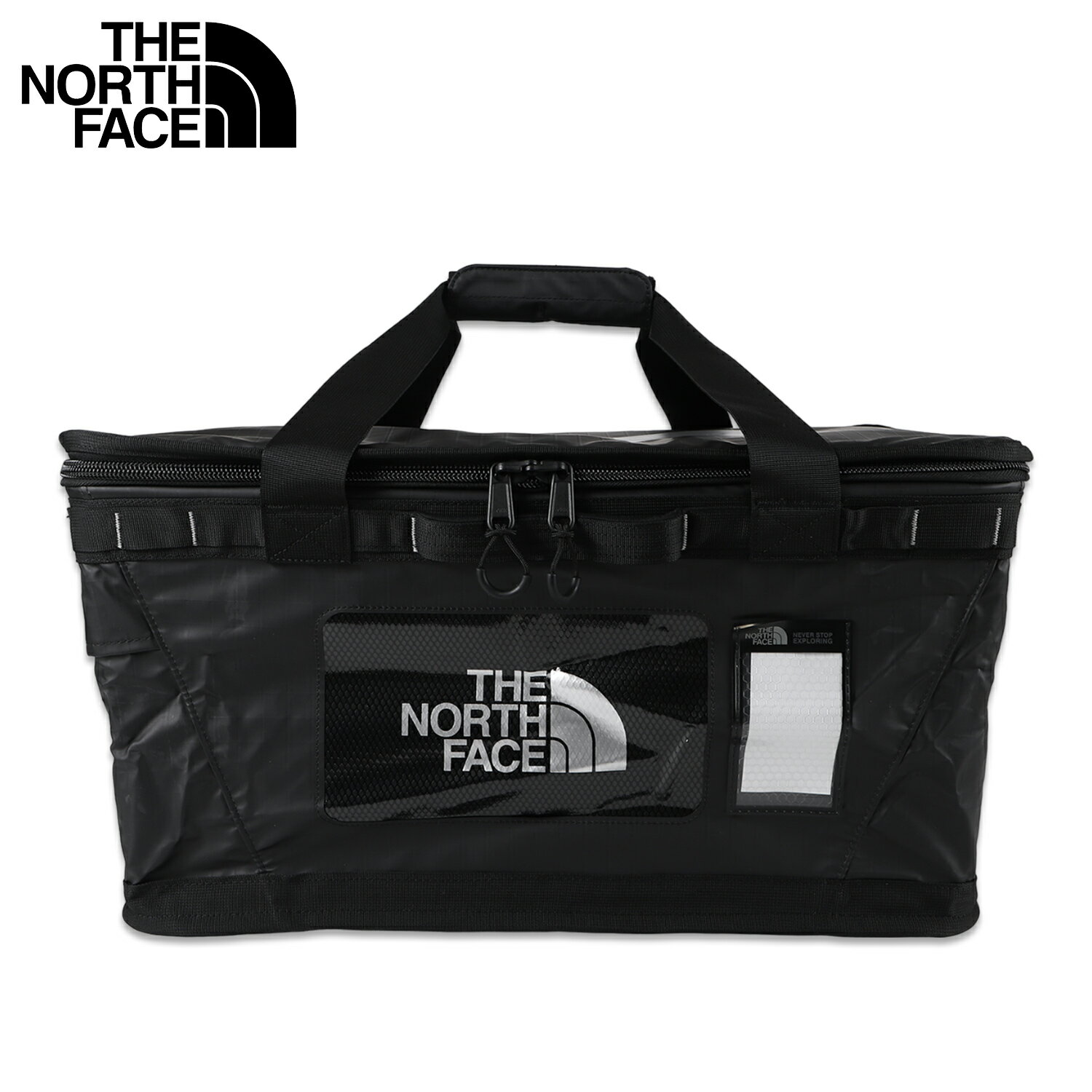 ノースフェイス THE NORTH FACE ボストンバッグ ベースキャンプ ギアボックス メンズ レディース 65L 大容量 BASE CAMP GEAR BOX M ブラック 黒 NF0A81CD
