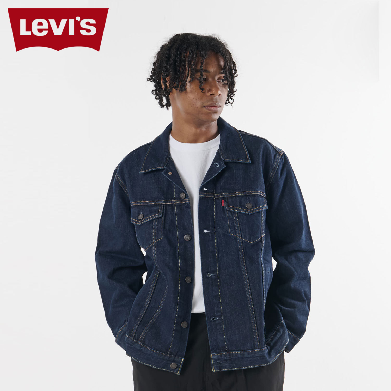 楽天スニークオンラインショップリーバイス LEVIS デニムジャケット ジージャン Gジャン トラッカージャケット アウター メンズ リンス TYPE3 TRUCKER JACKET 3RD ダーク インディゴ 723340134