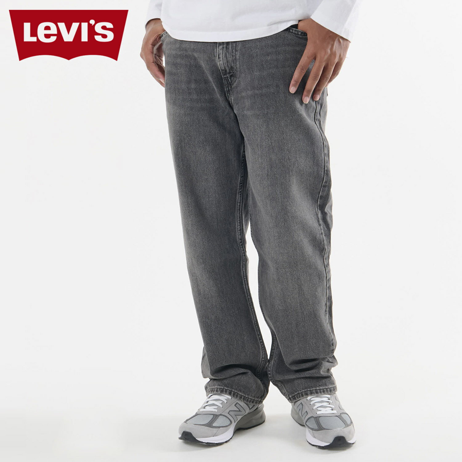 リーバイス LEVIS 565 デニム パンツ ジーンズ ジーパン メンズ 97 ルーズストレート 97 LOOSE STRAIGHT グレー A72210006