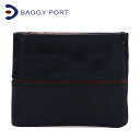 【クーポンで最大1000円OFF！5/1 10:59まで】 BAGGY PORT バギーポート 財布 二つ折り メンズ 本革 フルクロームツートン洗い BI-FOLD WALLET オリーブ HRD408N