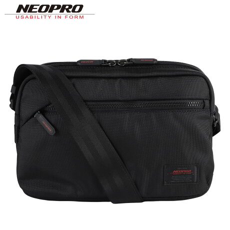 NEOPRO ネオプロ ショルダーバッグ ビジネスバッグ メンズ 斜めがけ RED ブラック 黒 2-112 [予約 3月中旬 入荷予定]