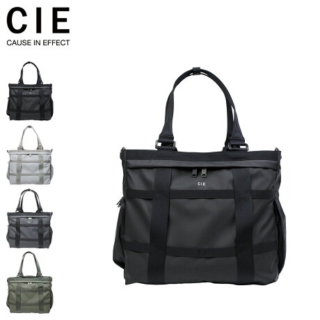 CIE シー バッグ トートバッグ ショルダー メンズ レディース ファスナー付き 斜めがけ GRID3 2WAY TOTE BAG ブラック ライト グレー ネイビー オリーブ 032206