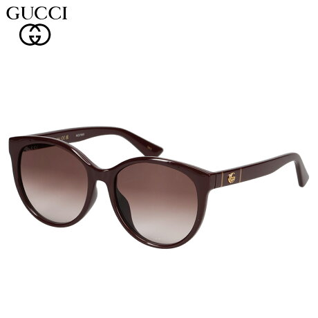 グッチ GUCCI サングラス メンズ レディース アジアンフィット UVカット 紫外線対策 SUNGLASSES ブラウン GG0636SK-003