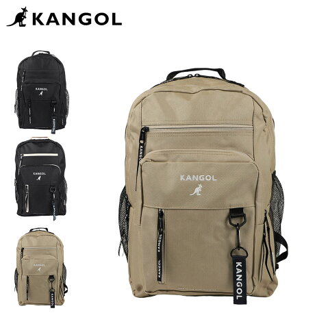 カンゴール KANGOL リュック バッグ バックパック メンズ レディース 20L 大容量 RUCKSACK ブラック 黒 KGSA-BG0145