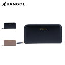 【クーポンで最大1000円OFF！5/7 10:59まで】 カンゴール KANGOL 長財布 メンズ レディース ラウンドファスナー LONG WALLET ブラック グレージュ 黒 KGSA-WA00014