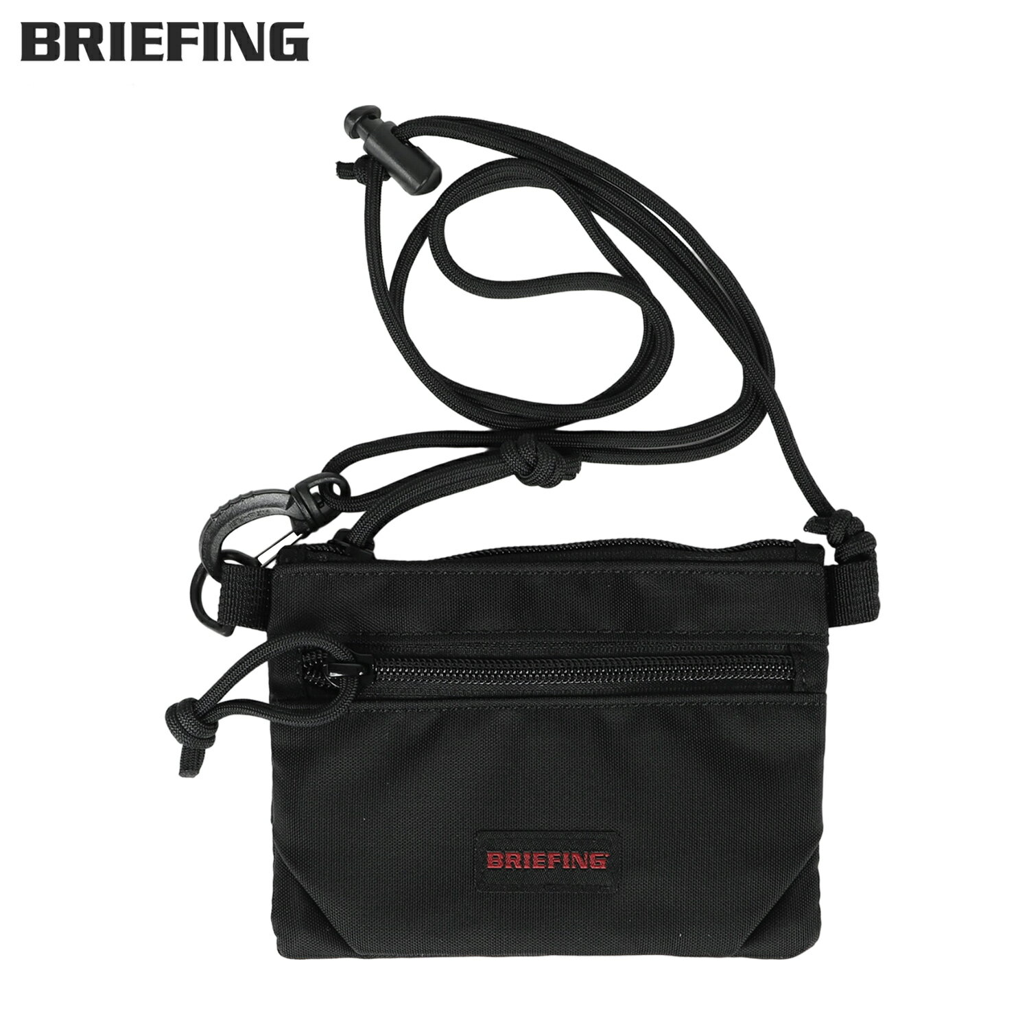 ブリーフィング BRIEFING 財布 コインケース 小銭入れ ジップパース メンズ レディース W ZIP PURSE ブラック 黒 BRA241A26