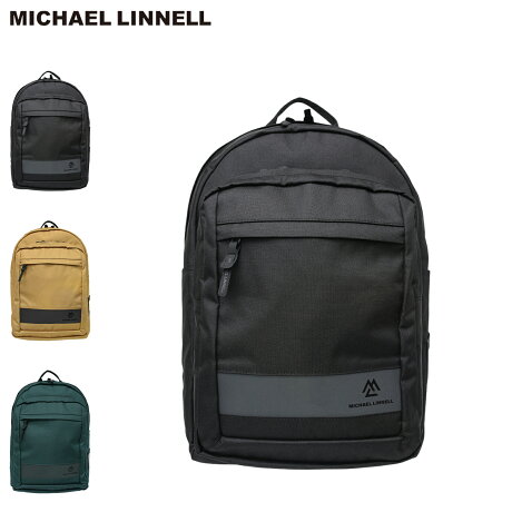 マイケルリンネル MICHAEL LINNELL リュック バッグ バックパック メンズ レディース 30L YELLOW LABEL BACKPACK ブラック ベージュ ブルー MLYL-02