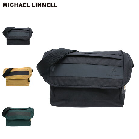 マイケルリンネル MICHAEL LINNELL メッセンジャーバッグ ショルダー メンズ レディース 6L 斜めがけ YELLOW LABEL MESSENGER S ブラック ベージュ ブルー MLYL-03