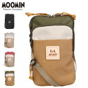 ムーミン MOOMIN ショルダーバッグ ポーチ メンズ レディース 0.7L 撥水 斜めがけ SHOULDER BAG ブラック グレー レッド グリーン 黒 RMNL-01