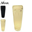 NANGA ナンガ インナーシーツ シュラフ 寝袋用 スリーピング バッグ マミー型 SLEEPING BAG INNER SHEET ブラック ベージュ 黒 ...